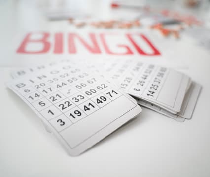 Bingo cards numbers