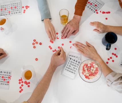 Numbers card play with friends