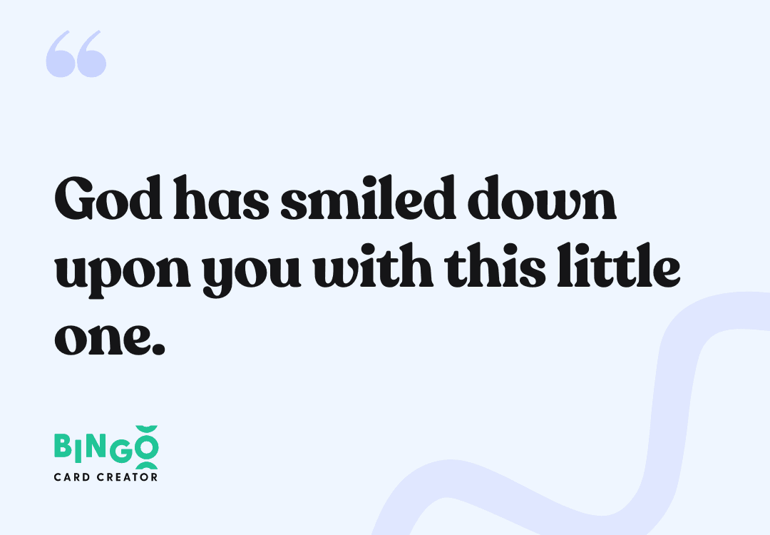 religious baby message