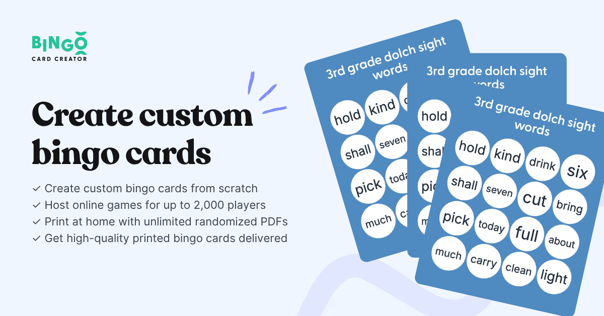 third grade dolch sight words